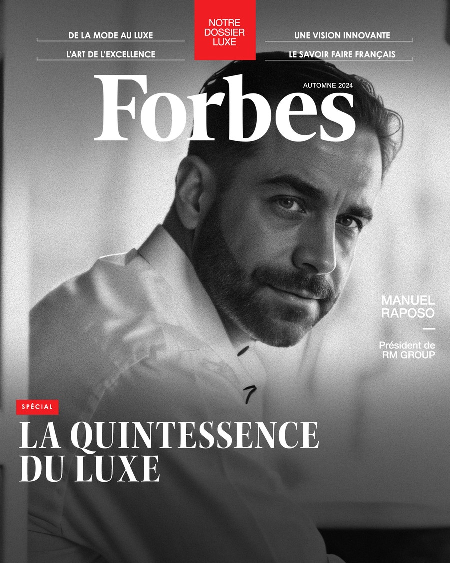 Couverture Forbes — Manuel Raposo, La quintessence du luxe